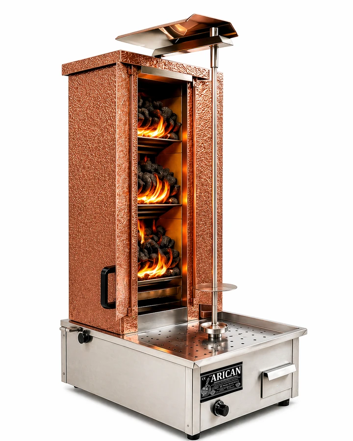 Arican copper-clad doner machine finish